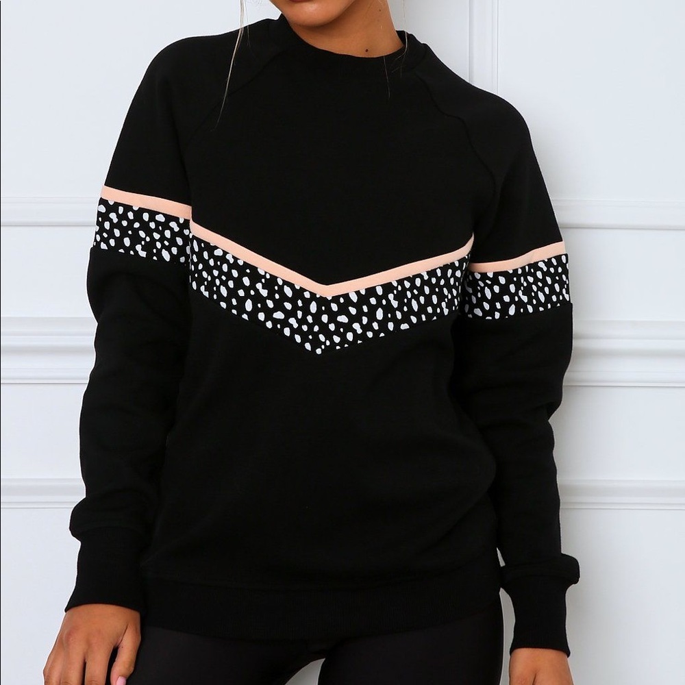 SDXWFA Blackout All I Do is Brunch Sweater